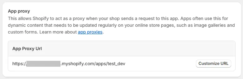 app proxy in app